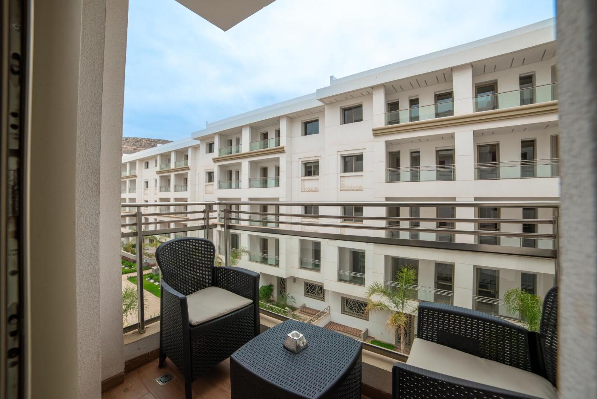 Luxury Seafront Apartment 101Sqm With Wi-Fi And Parking 아가디르 외부 사진